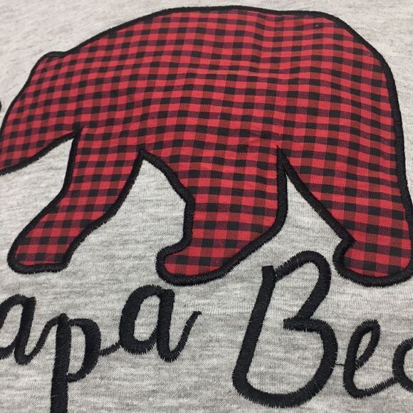 Lil Papa Bear Pajamas Set Cora L Bee Size Medium 100% Cotton - Picture 3 of 11